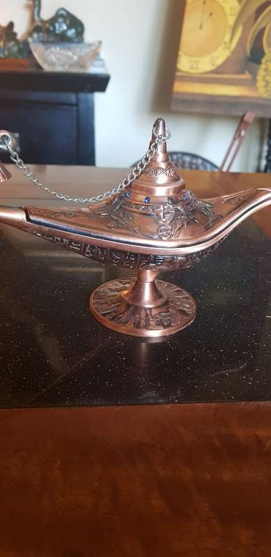 Beautiful Egyptian Oil Lamp