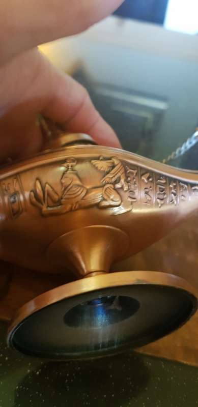 Beautiful Egyptian Oil Lamp