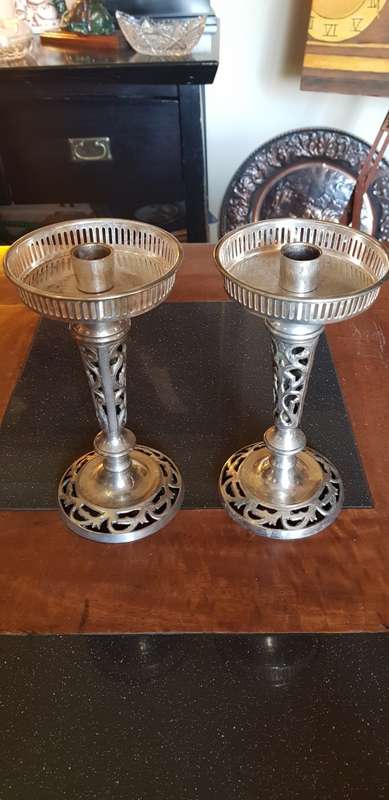 Beautiful Married Piece Candelabra.
