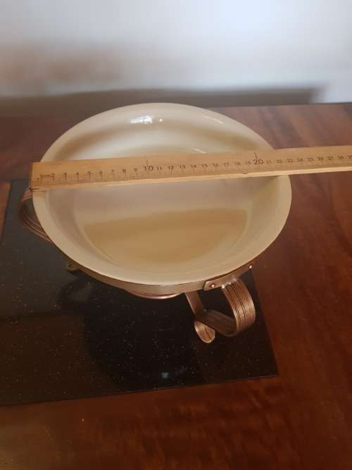 Vintage Copper Food Warmer.Complete
