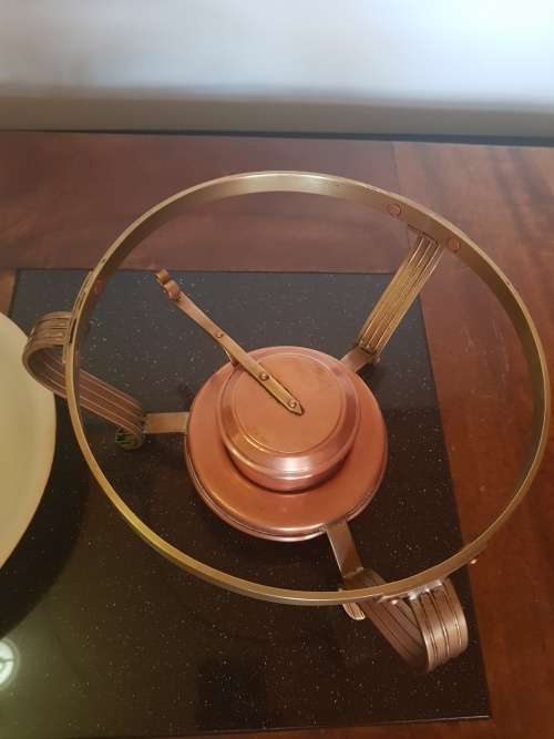 Vintage Copper Food Warmer.Complete
