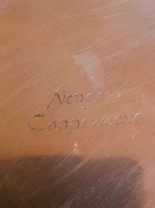 Vintage Copper Food Warmer.Complete