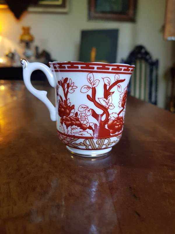 Vintage Crown Staffordshire Demitasse Cup Only. Marked