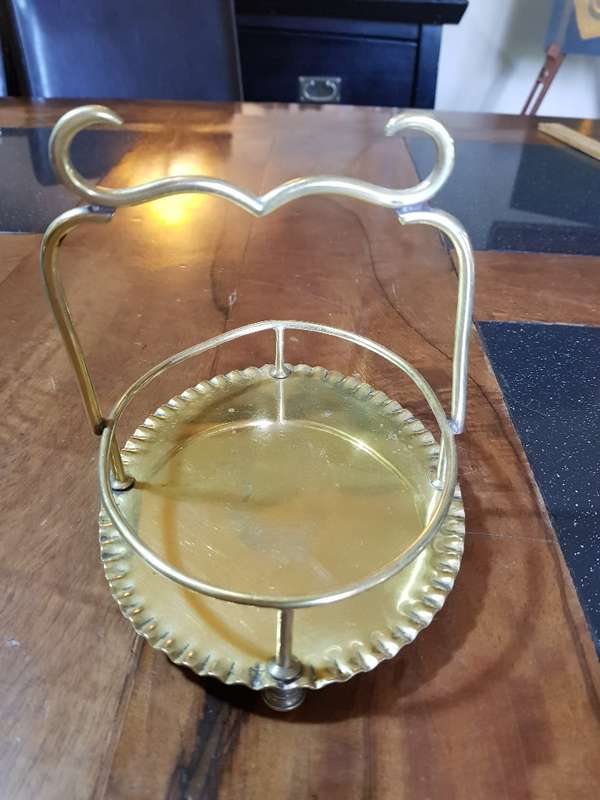 Antique Condiment Tray. Marked