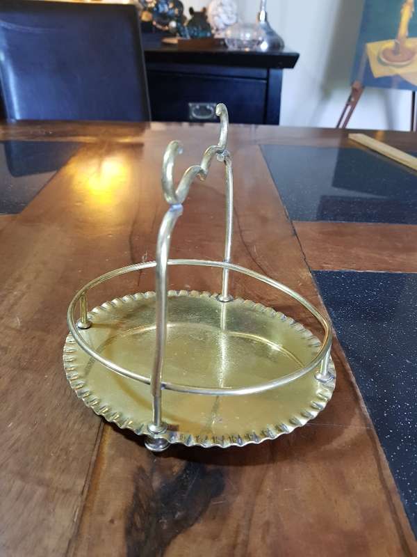 Antique Condiment Tray. Marked