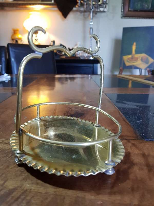 Antique Condiment Tray. Marked