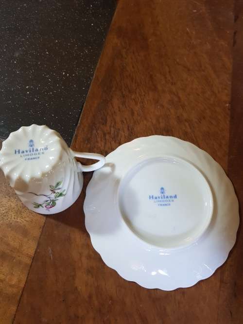 Vintage Theodore Haviland Swirl Limoges France. Marked