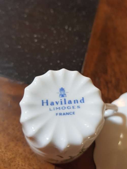 Vintage Theodore Haviland Swirl Limoges France. Marked
