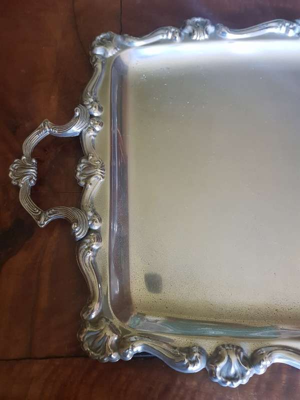 Vintage Silver Plated Tray