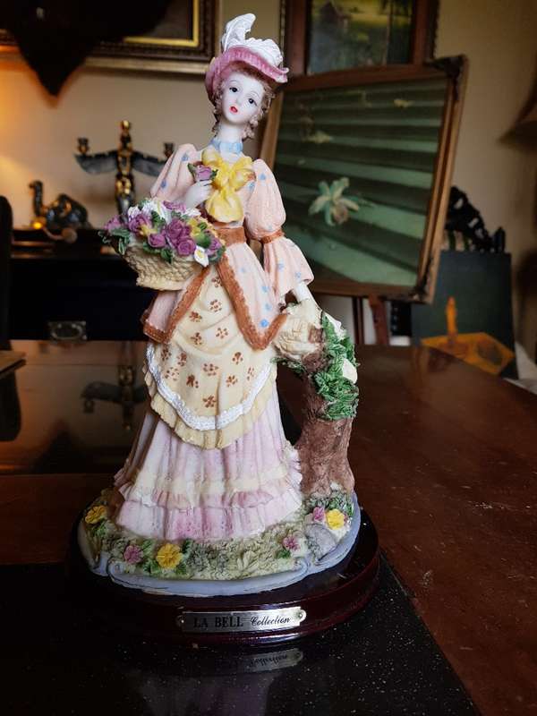 Beautiful Porcealin/Resin Doll. 22.5 cm Tall