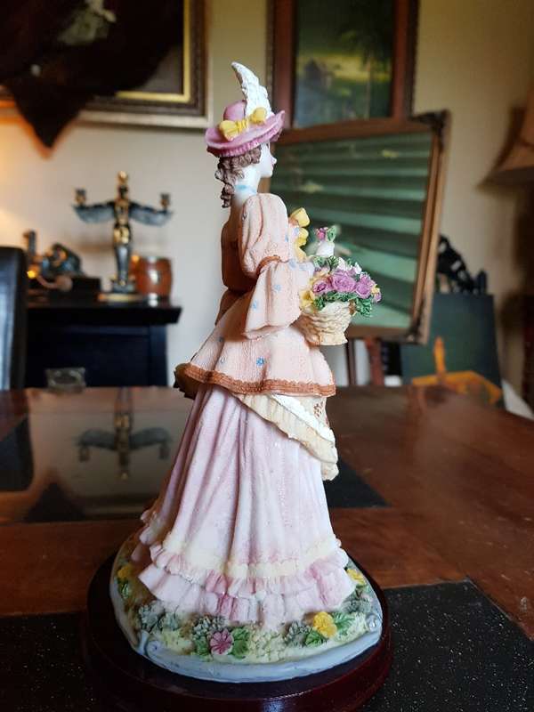 Beautiful Porcealin/Resin Doll. 22.5 cm Tall