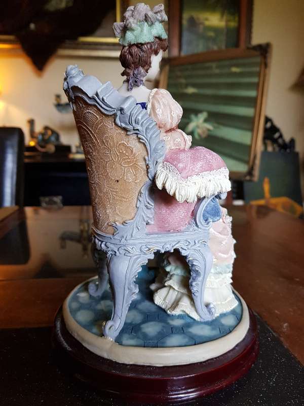Beautiful Porcelain/Resin Doll. 21 cm Tall