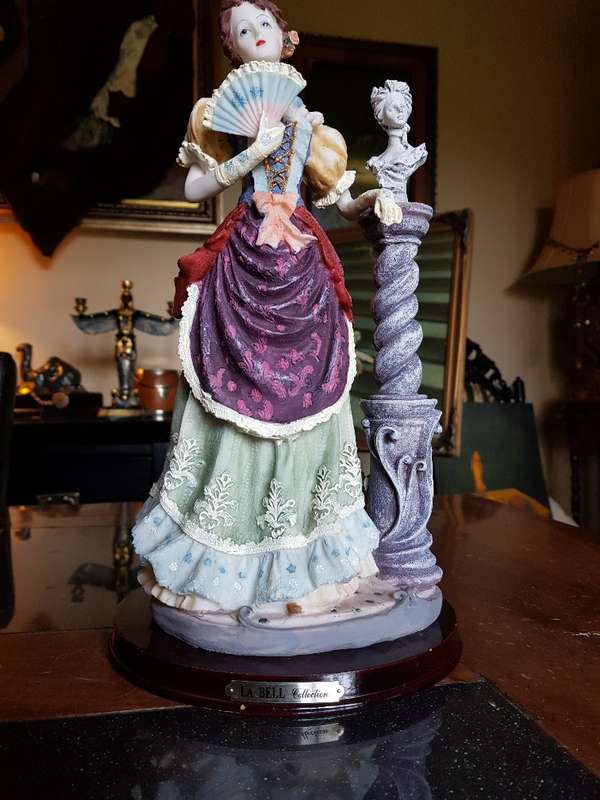 Beautiful porcelain/Resing Doll. 32 cm Tall