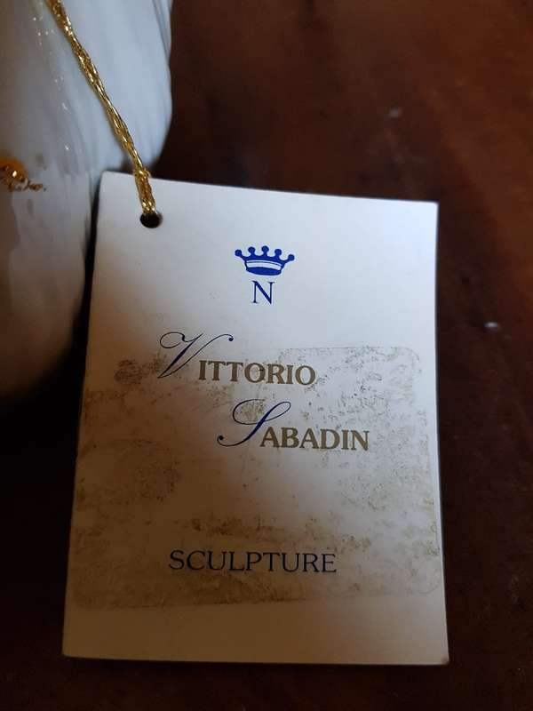 Stunning & Rare Vintage Capodimonte Marked by Famous Vitorio Sabadin. Urgent Sale!