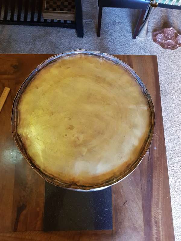 Extremely Large Vintage Brass Planter