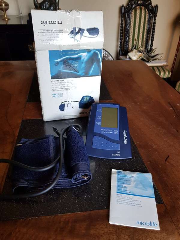 Microlife Blood Pressure Monitor BP 3BTO-A. incl Batteries