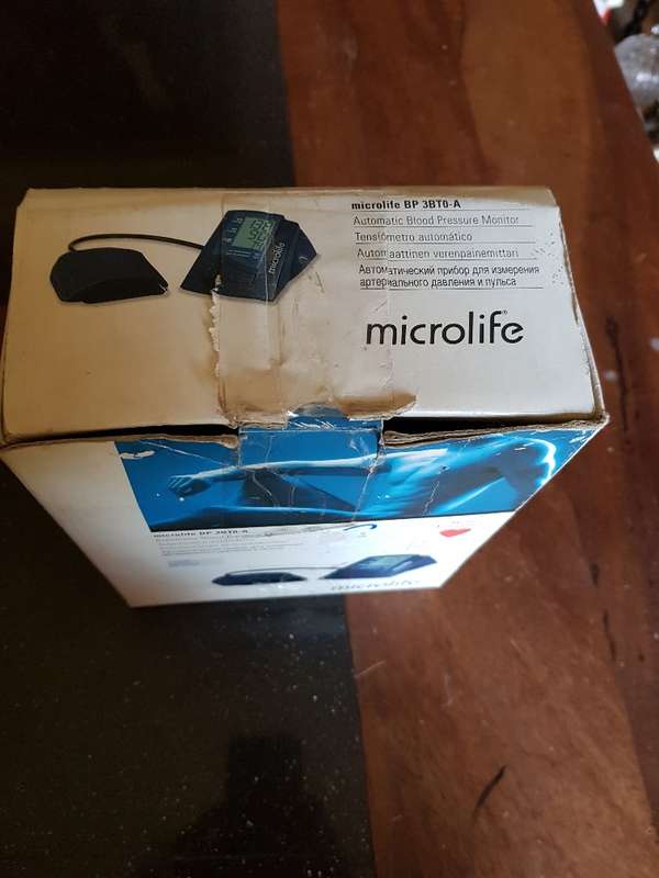 Microlife Blood Pressure Monitor BP 3BTO-A. incl Batteries