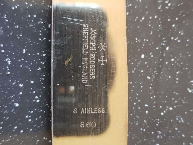 Assorted Anitque Bone Handle Knives. Marked