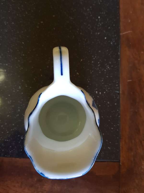 Beautiful Blue & White Creamer Jug.
