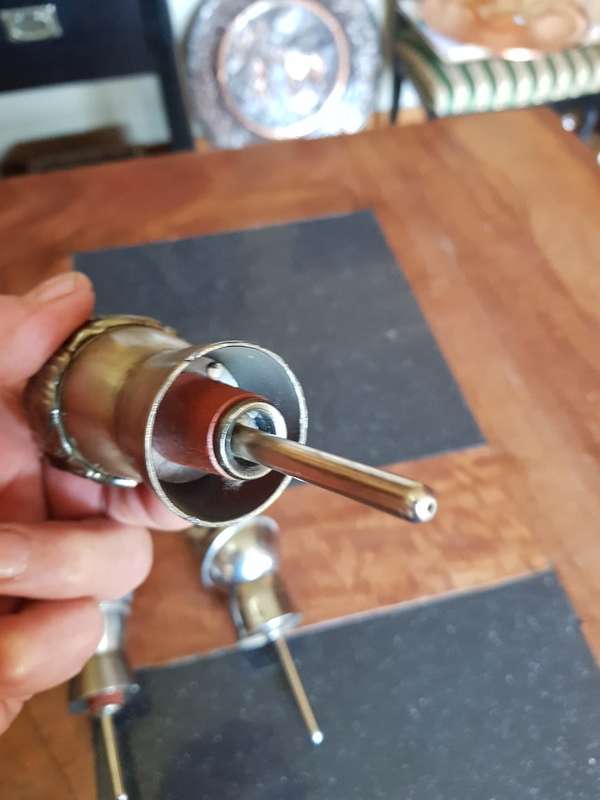 Three Stunning Metal  Tot Pourers.
