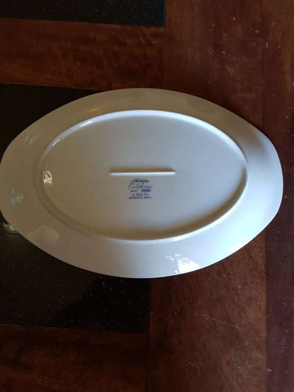Stunning Vintage Noritake Wild Ivy Serving Platter. Marked