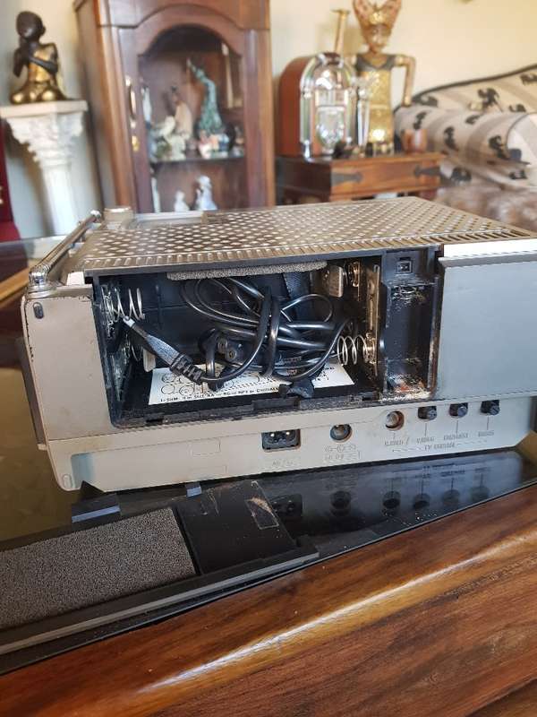 Amazing Vintage Crown Transistor Tv/Radio Combo Marked Japan