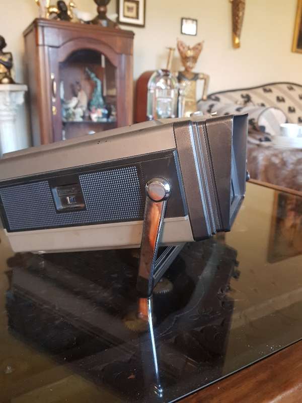 Amazing Vintage Crown Transistor Tv/Radio Combo Marked Japan