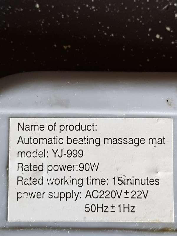 AMAZING!!! Medi-Sage Automatic Y J-999 Pounding Massager.