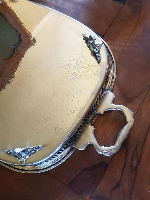 Stunning Seranco Epns Tea Set & Tray