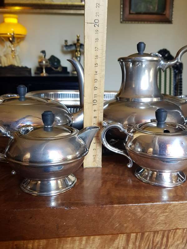 Stunning Seranco Epns Tea Set & Tray