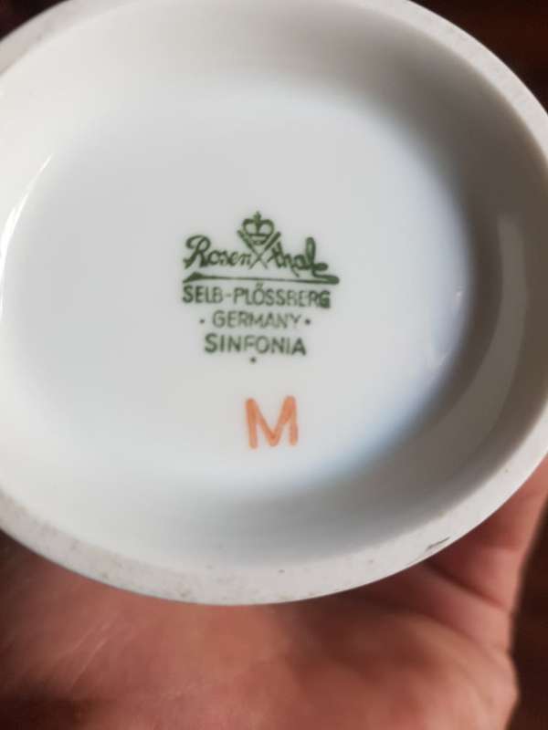 Beautiful Vintage Rosenthal Sinfonia Selb-Plosberg Germany. Marked