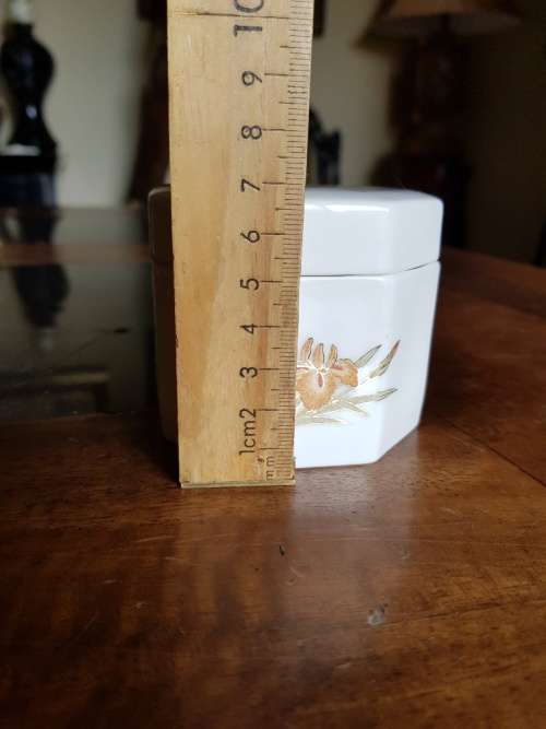 Vintage Lidded Japanese Trinket Dish