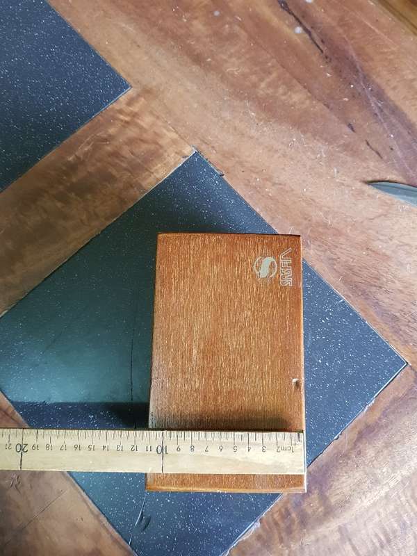 Stunning old Wooden Jewelry Box.