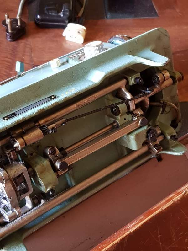 Vintage Janome 576 Sewing Machine Plus Carry Case