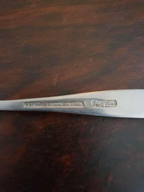FREE SHIPPING!!!  Vintage Eatrite Stainless Steel Rosita Cutlery Set.