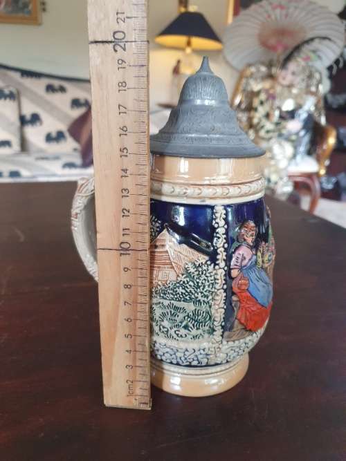 Beautiful German Beer Stein Mug. Makers Mark