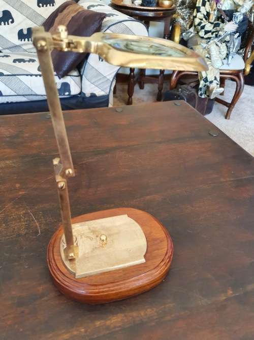FREE SHIPPING!!! Antique Jeweler's Desk Top Magnifying Glass