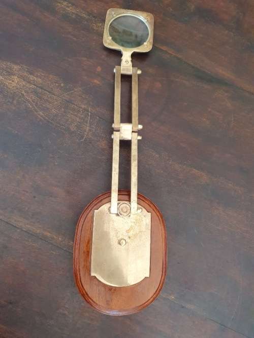 FREE SHIPPING!!! Antique Jeweler's Desk Top Magnifying Glass