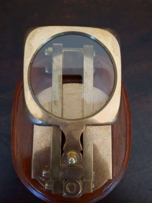 FREE SHIPPING!!! Antique Jeweler's Desk Top Magnifying Glass