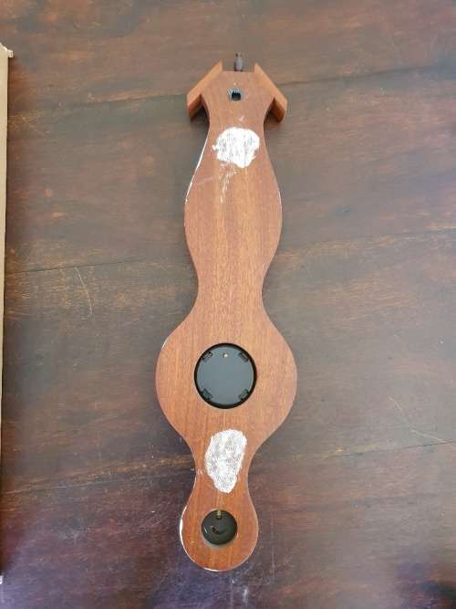 FREE SHIPPING!!!  Beautiful Mahagony Wood Barostar Hygrometer, Thermomoter and Barometer.