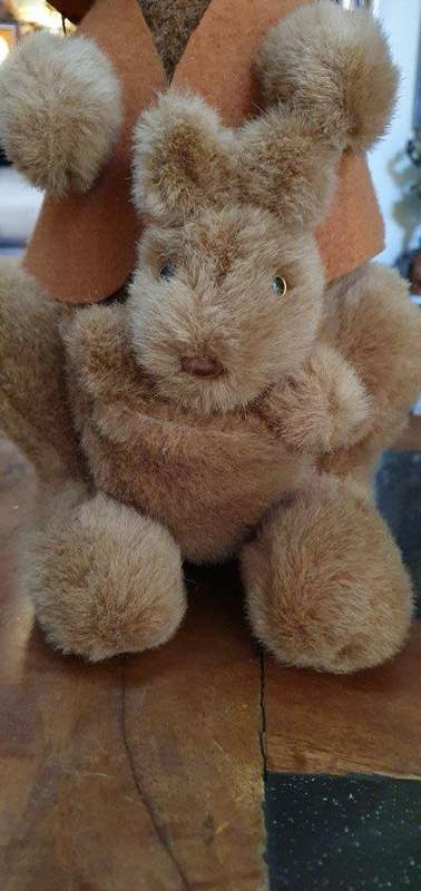 Beautiful Kangaroo and Baby Toy