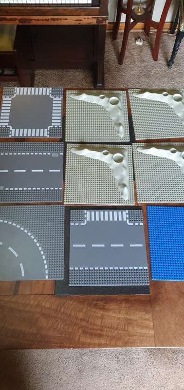 Assorted LEGO Building Platforms