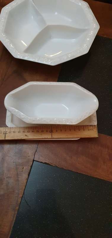Beautiful Rosenthal Porcelain Snack Dish and Sauce Boat
