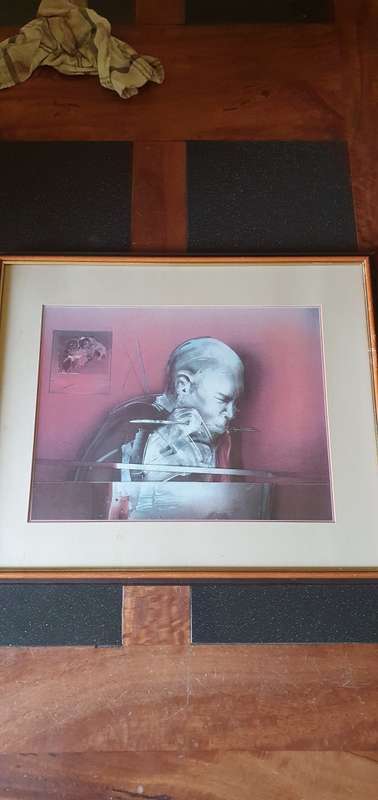 Two Stunning Modern Art Prints. Winning bid takes both.