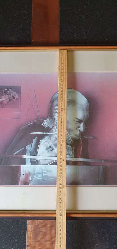 Two Stunning Modern Art Prints. Winning bid takes both.
