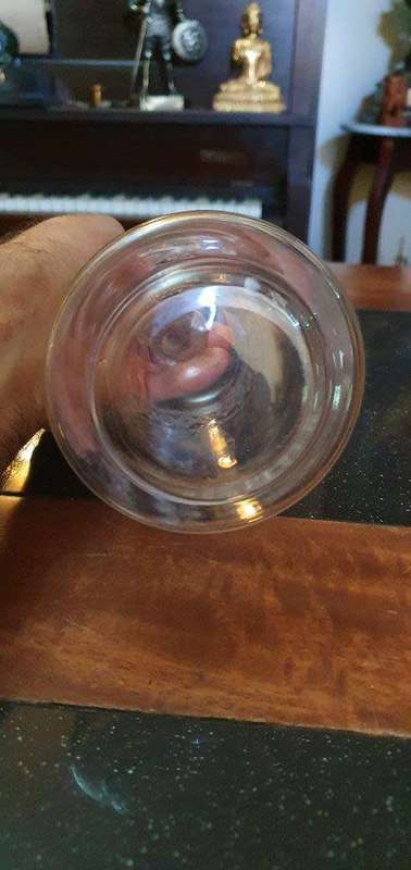 Stunning Etched Glass Decanter.