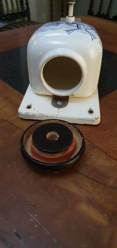 Vintage Delft Coffee Grinder