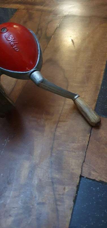 Antique  Blow Butter Churn. Made in Britain.