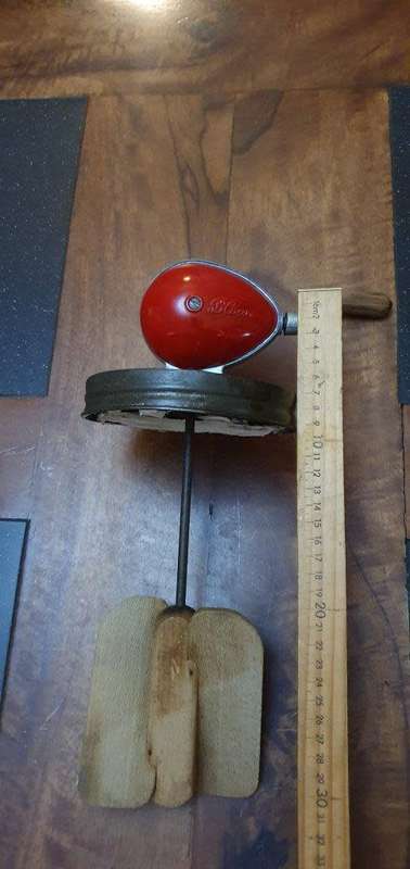 Antique  Blow Butter Churn. Made in Britain.