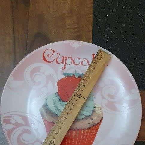 Cute Ceramic Cup Cake Cookie Plate